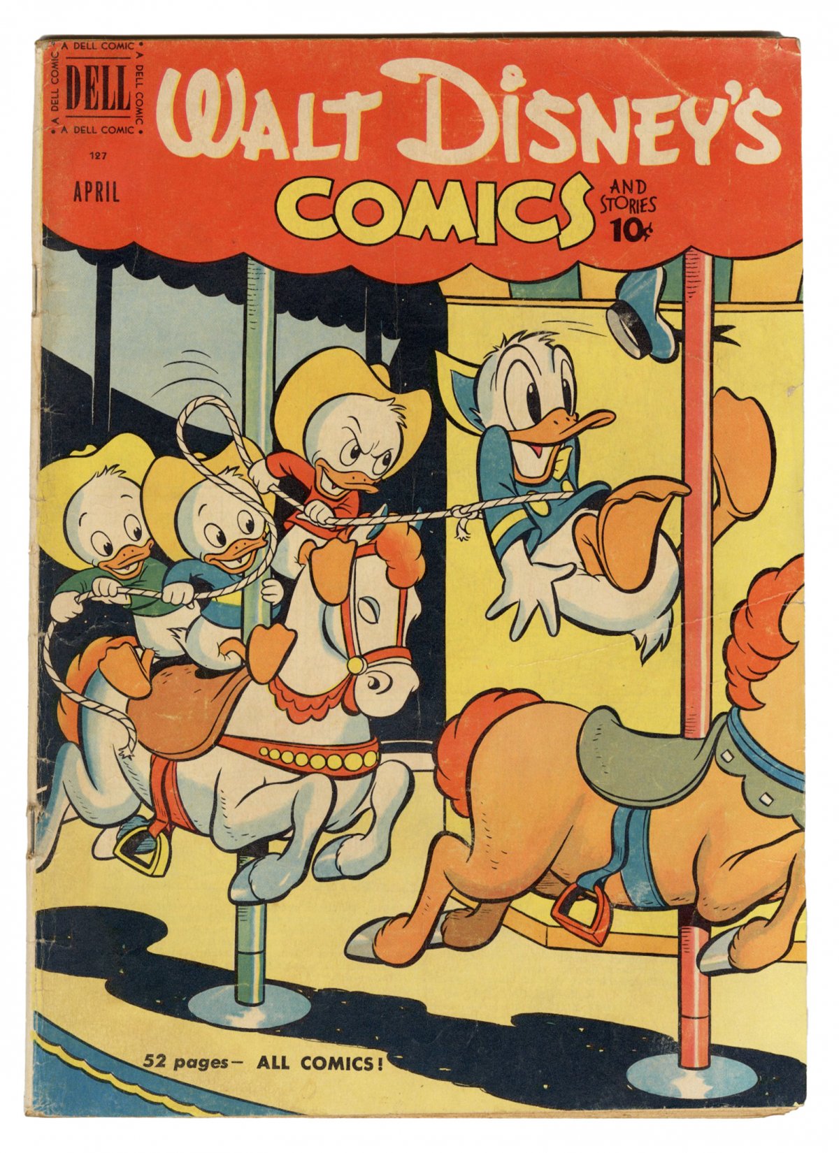 Front cover of WALT DISNEY'S COMICS & STORIES #127