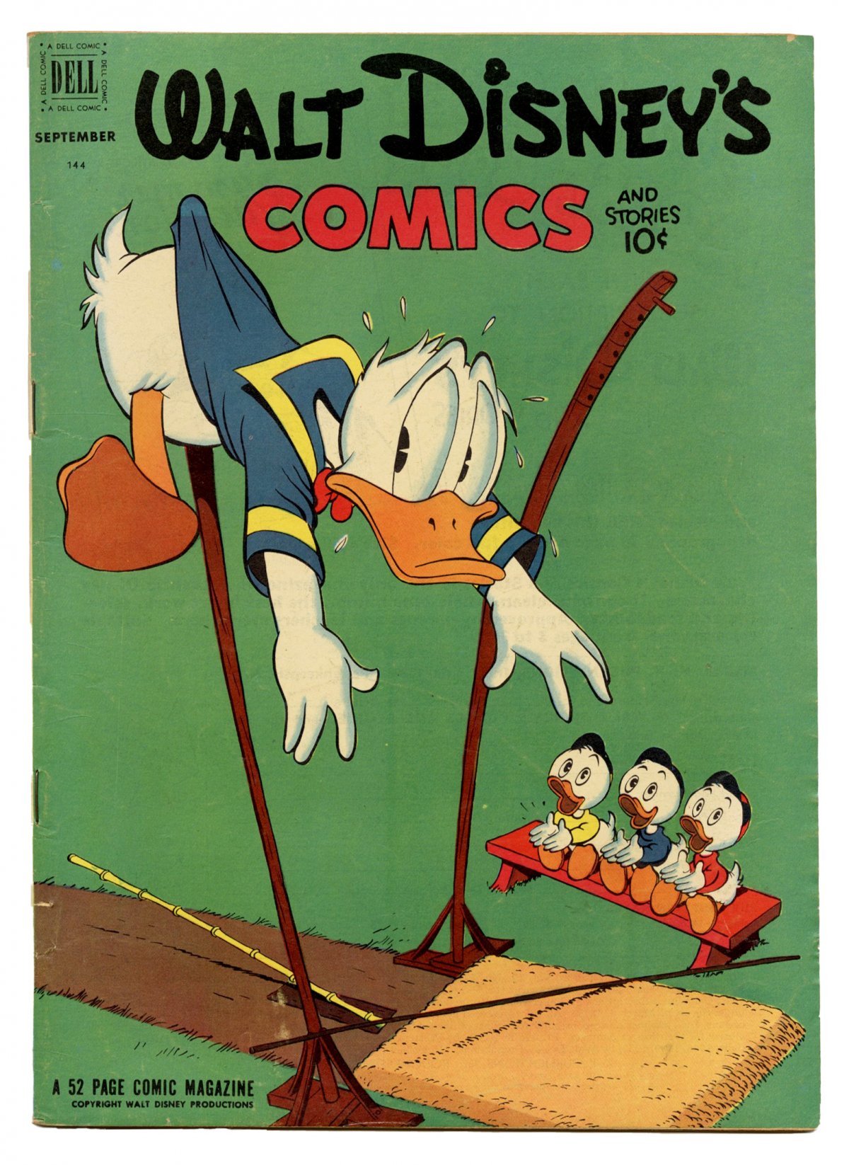 Front cover of WALT DISNEY'S COMICS & STORIES #144