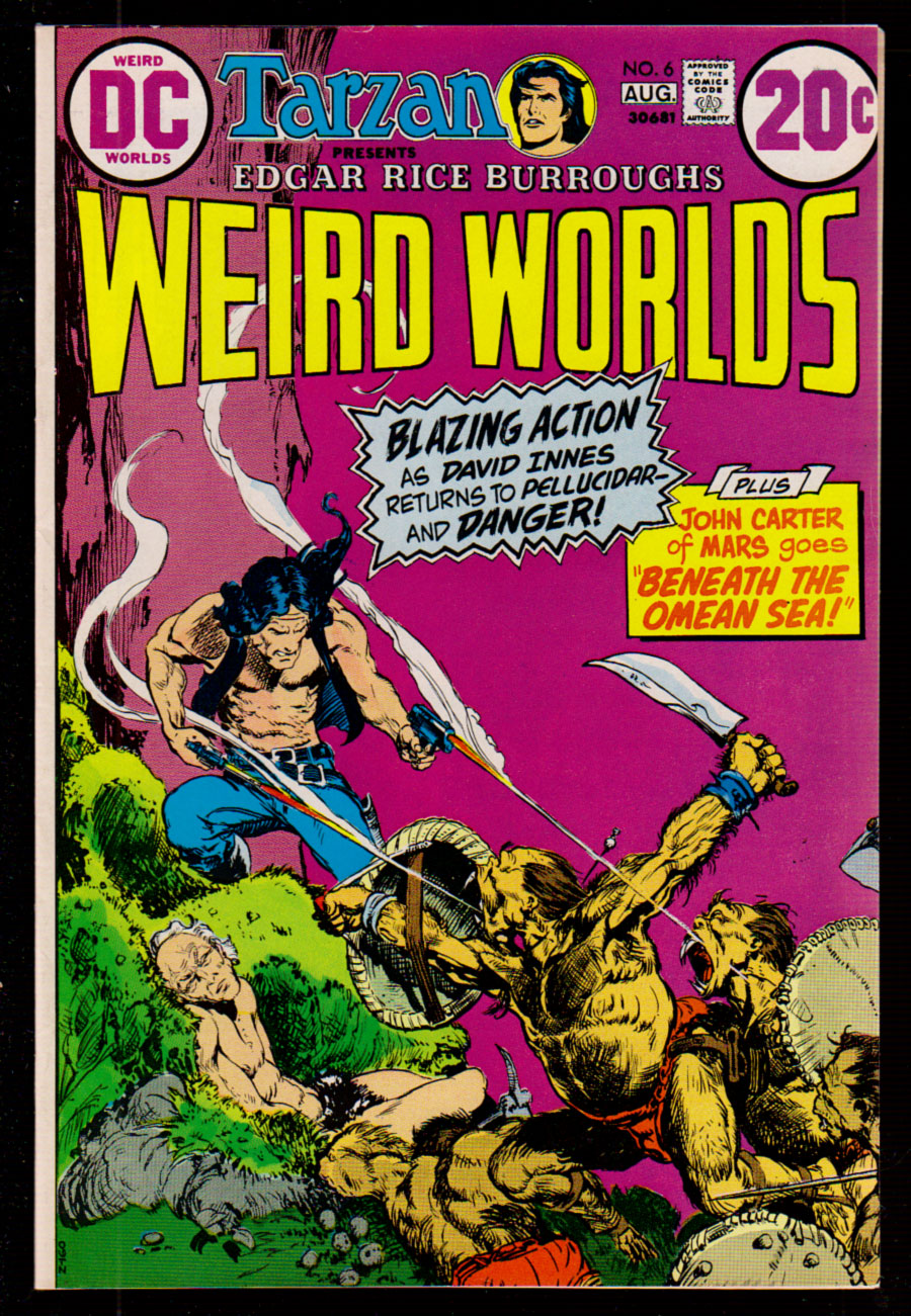 Front cover of WEIRD WORLDS 1972-74 #6