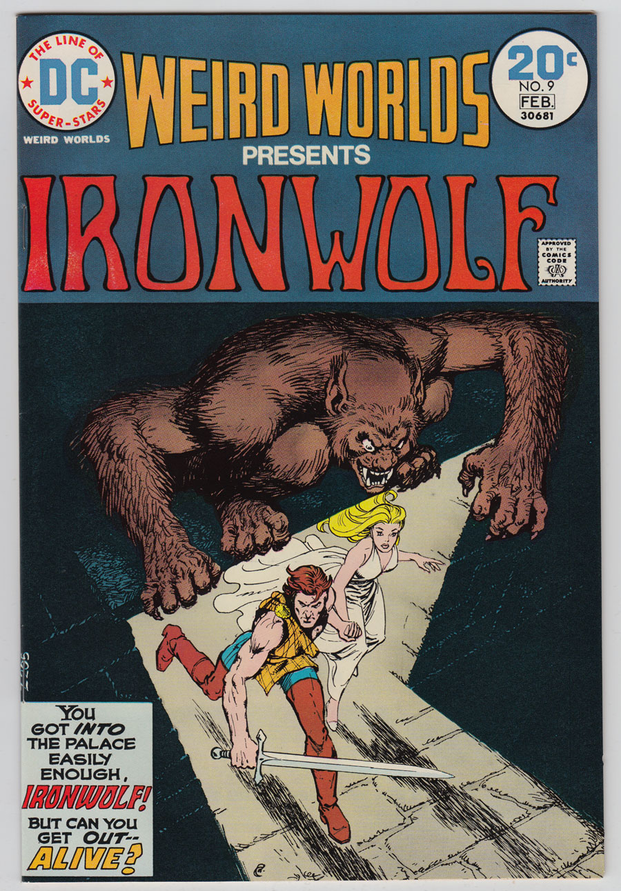 Front cover of WEIRD WORLDS 1972-74 #9