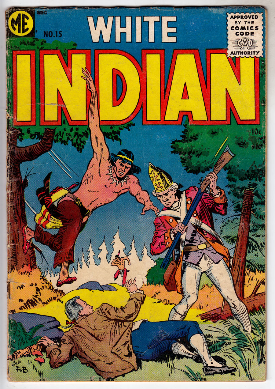 Front cover of WHITE INDIAN #15