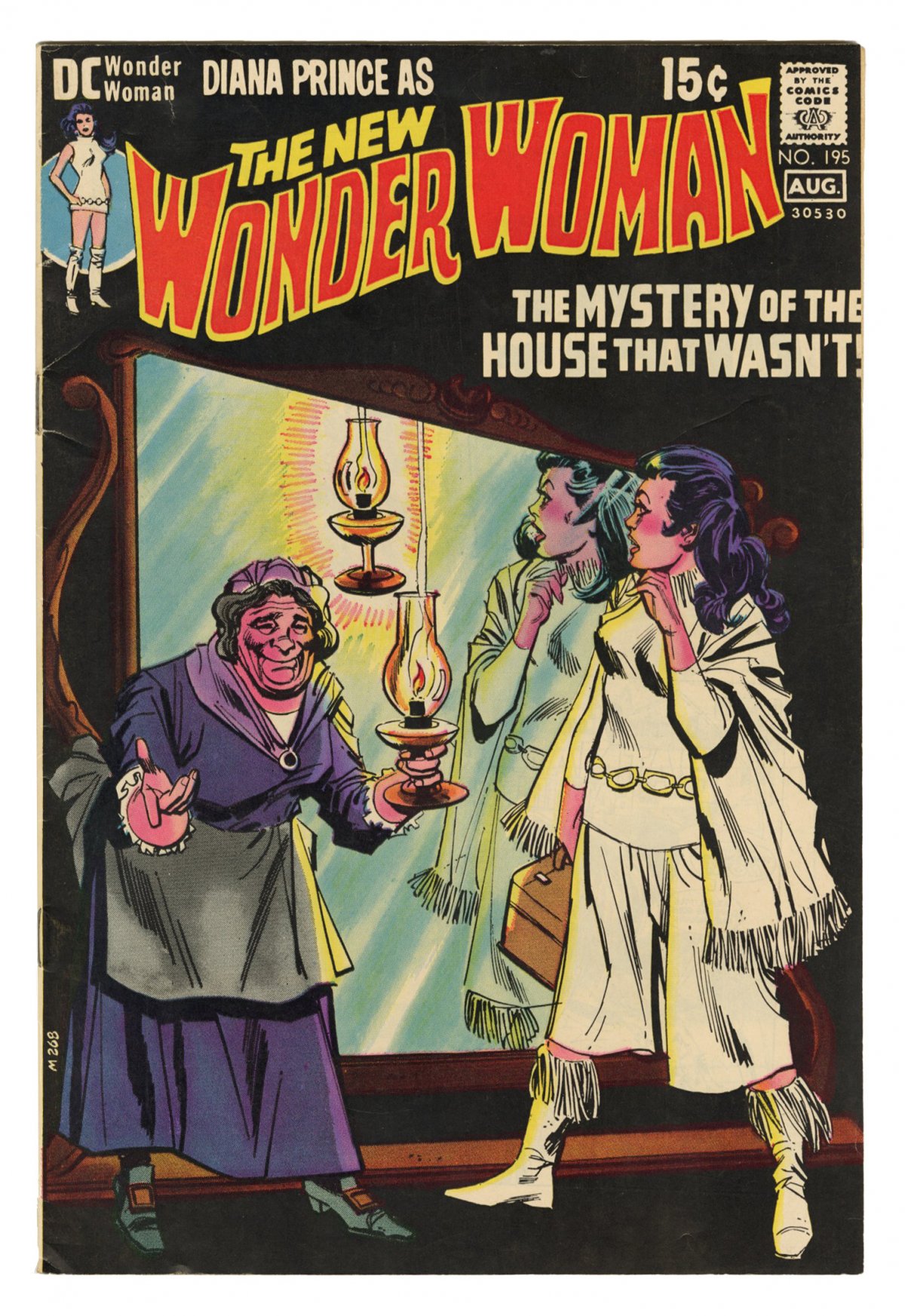 Front cover of WONDER WOMAN #195
