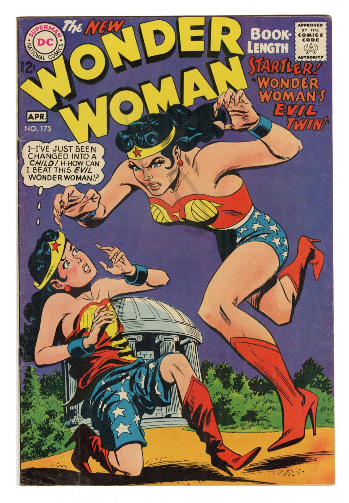 Front cover of WONDER WOMAN #175