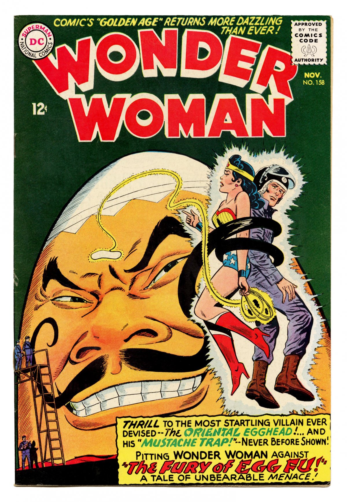 Front cover of WONDER WOMAN #158