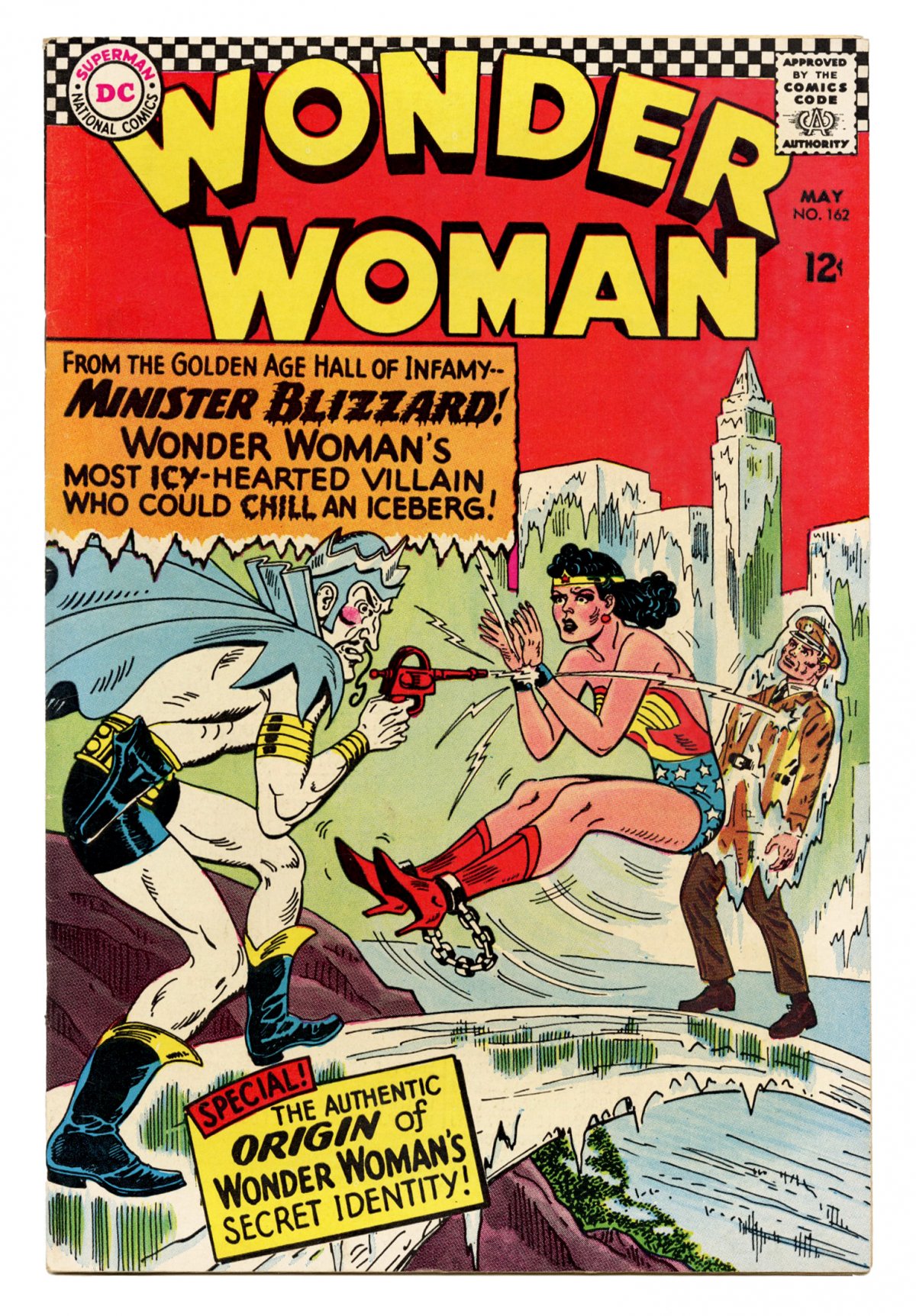 Front cover of WONDER WOMAN #162