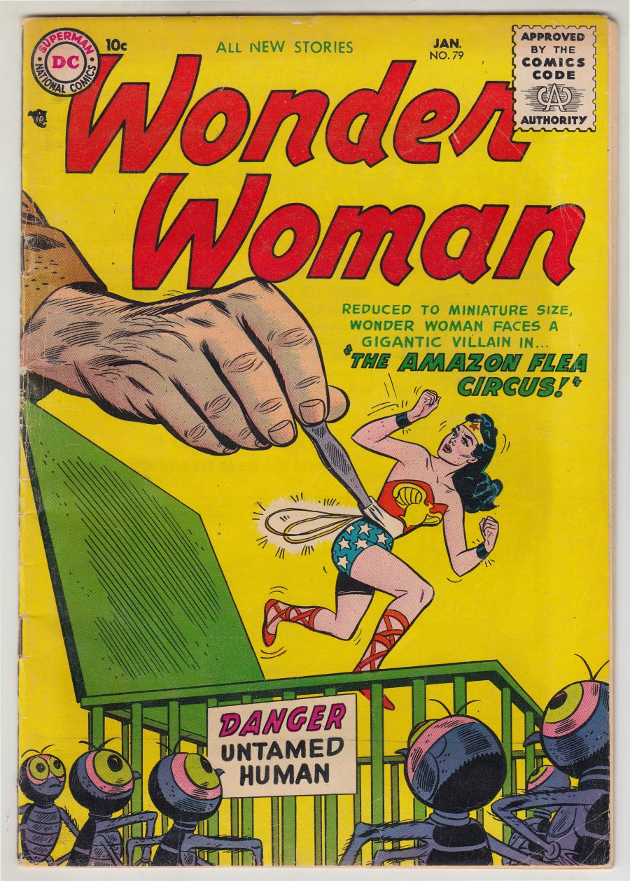 Front cover of WONDER WOMAN #79
