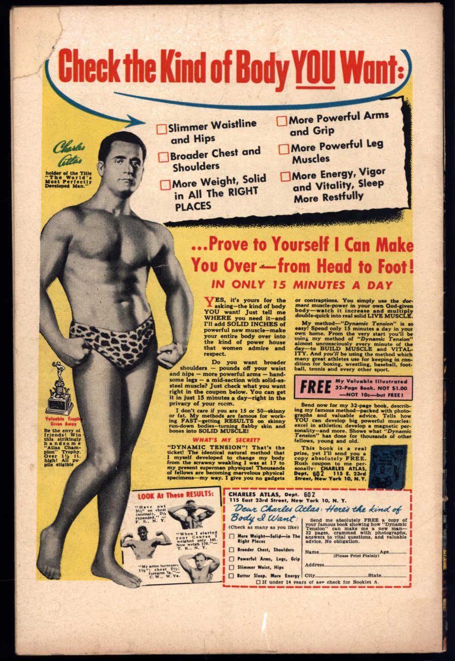 View back cover of WYATT EARP (1955-73) #16
