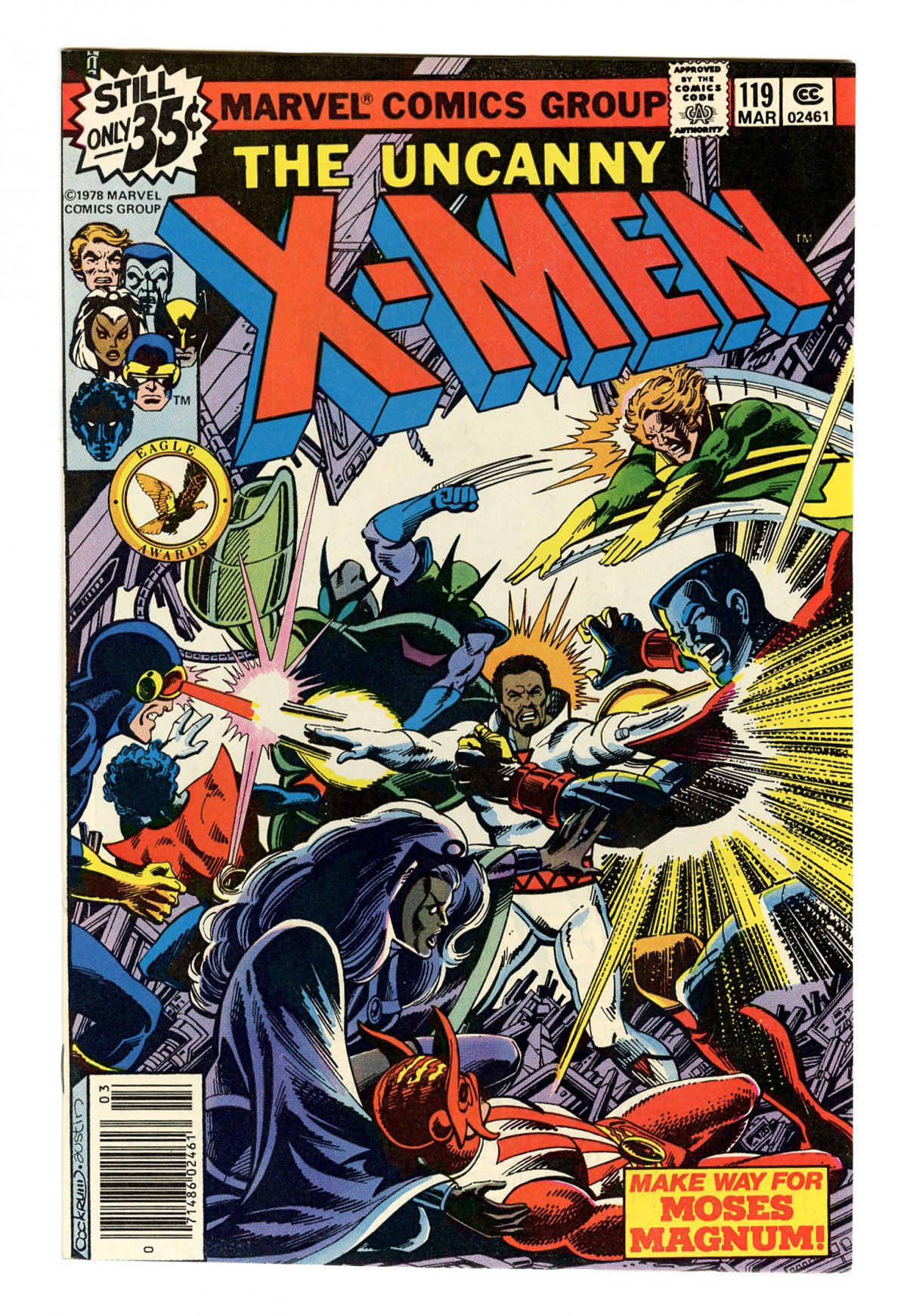 Front cover of X-MEN (1963-2011) #119