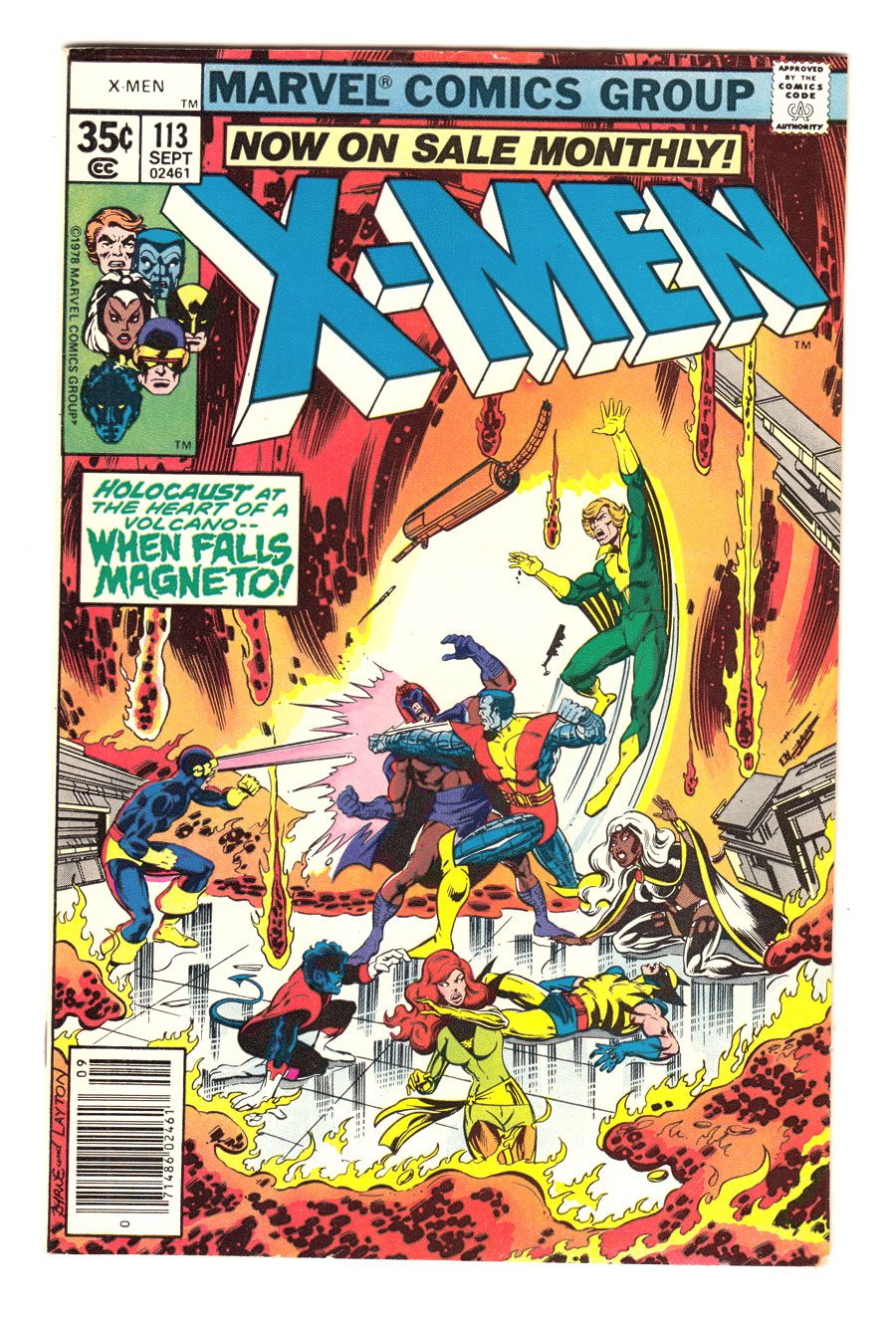 Front cover of X-MEN (1963-2011) #113