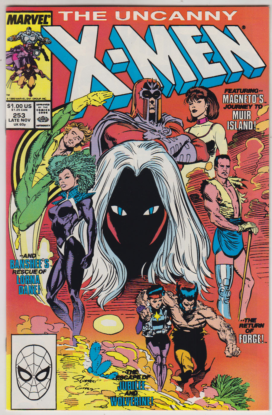 Front cover of X-MEN (1963-2011) #253