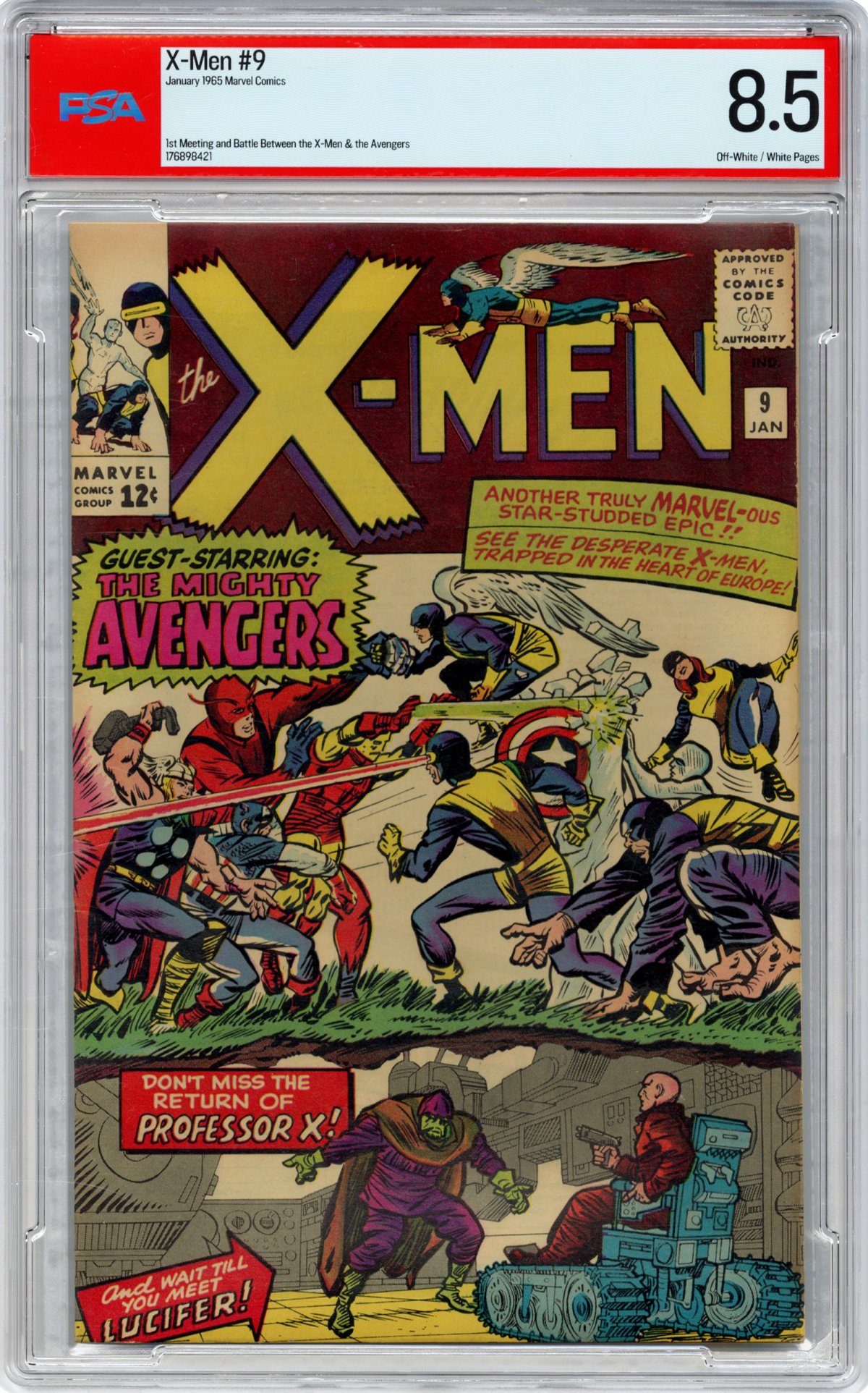 Front cover of X-MEN (1963-2011) #9