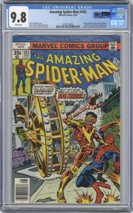 Front cover of AMAZING SPIDER-MAN (1963-98; 2003-13) #183