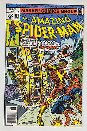 Front cover of AMAZING SPIDER-MAN (1963-98; 2003-13) #183