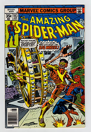 Front cover of AMAZING SPIDER-MAN (1963-98; 2003-13) #183