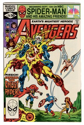 Front cover of AVENGERS, THE (1963-96;  2004) #214