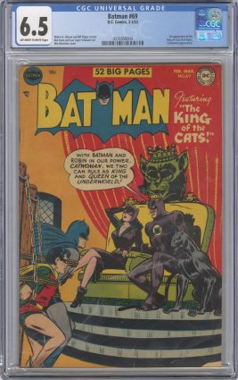 Front cover of BATMAN (1940-2011) #69