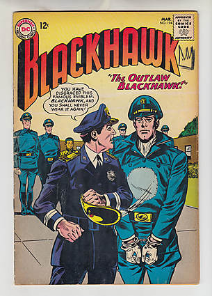 Front cover of BLACKHAWK (1957-84) #194