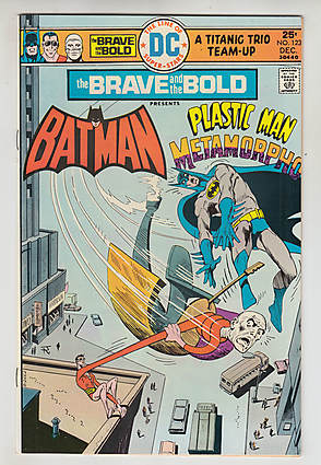 Front cover of BRAVE AND THE BOLD, THE (1955-83) #123