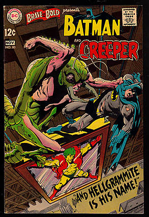 Front cover of BRAVE AND THE BOLD, THE (1955-83) #80