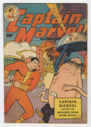 Front cover of CAPTAIN MARVEL ADVENTURES (1941-53) #65