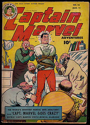 Front cover of CAPTAIN MARVEL ADVENTURES (1941-53) #56