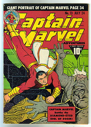 Front cover of CAPTAIN MARVEL ADVENTURES (1941-53) #13