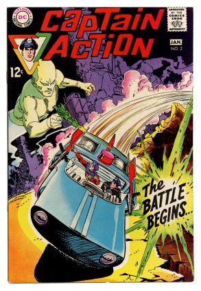 Front cover of CAPTAIN ACTION #2