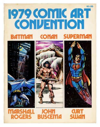 Front cover of COMIC ART CONVENTION PROGRAM #1979