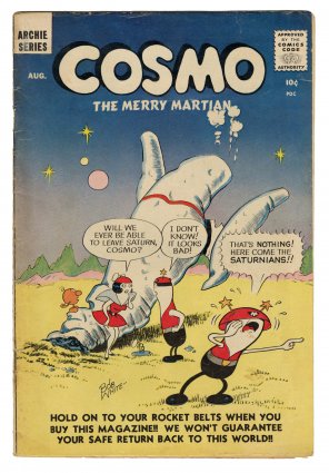 Front cover of COSMO THE MERRY MARTIAN #5
