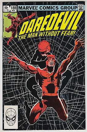 Front cover of DAREDEVIL (1964-98) #188