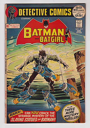Front cover of DETECTIVE COMICS (1937-2011; 2016-) #419