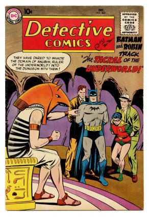 Front cover of DETECTIVE COMICS (1937-2011; 2016-) #262