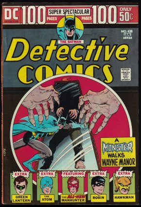 Front cover of DETECTIVE COMICS (1937-2011; 2016-) #438