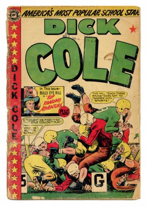 Front cover of DICK COLE (1954 ACCEPTED) #9