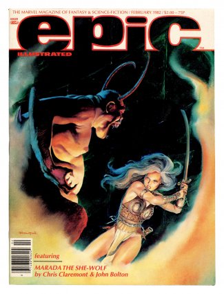 Front cover of EPIC ILLUSTRATED (1980-86) #10 Magazine
