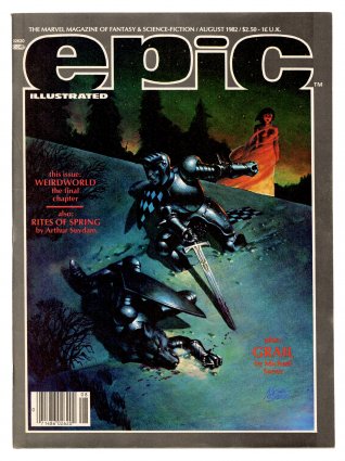 Front cover of EPIC ILLUSTRATED (1980-86) #13