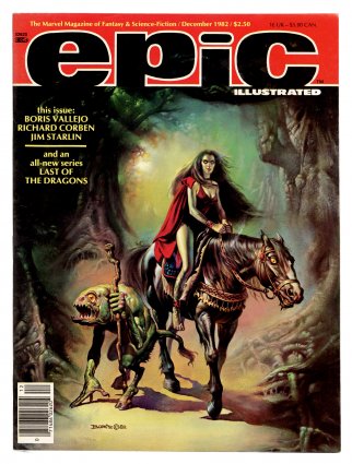 Front cover of EPIC ILLUSTRATED (1980-86) #15