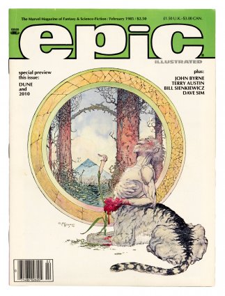 Front cover of EPIC ILLUSTRATED (1980-86) #28