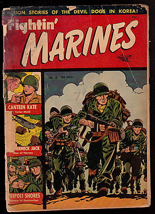 Front cover of FIGHTIN' MARINES #4