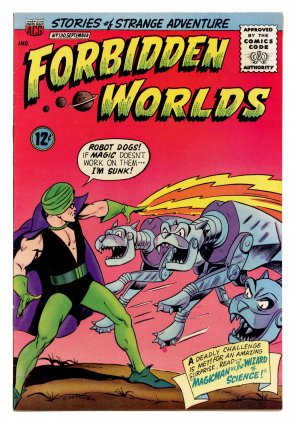 Front cover of FORBIDDEN WORLDS #130