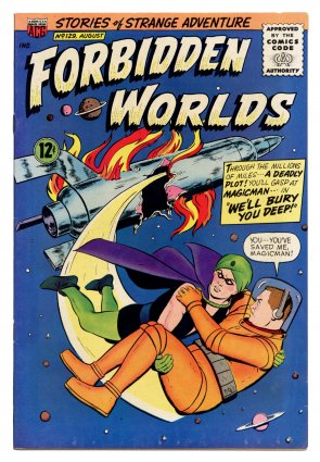 Front cover of FORBIDDEN WORLDS #129