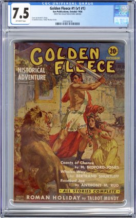 Front image of GOLDEN FLEECE V1 #1 Pulp
