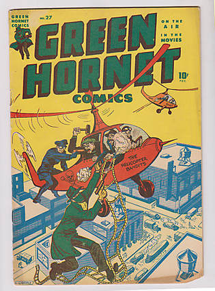 Front cover of GREEN HORNET COMICS (1940-49) #27