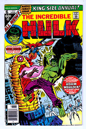 Front cover of INCREDIBLE HULK SPECIAL/ANNUAL #6