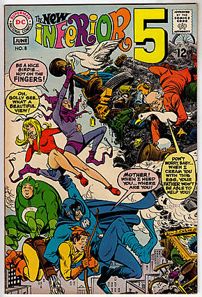 Front cover of INFERIOR FIVE #8