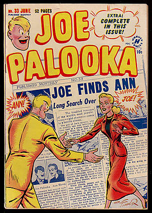 Front cover of JOE PALOOKA 1945-61 #33