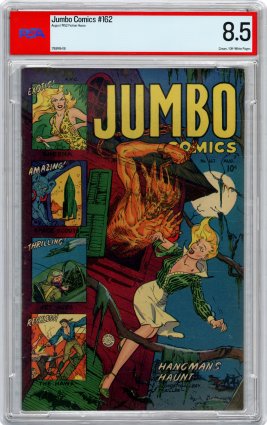 Front cover of JUMBO COMICS #162