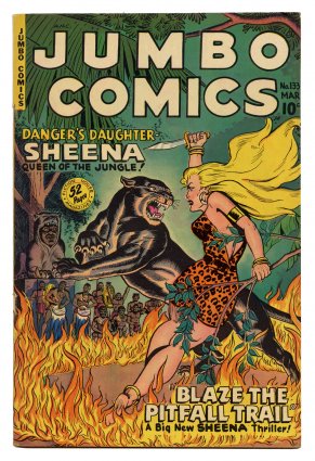 Front cover of JUMBO COMICS #133