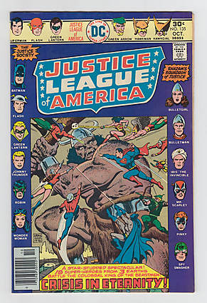Front cover of JUSTICE LEAGUE OF AMERICA (1960-87) #135