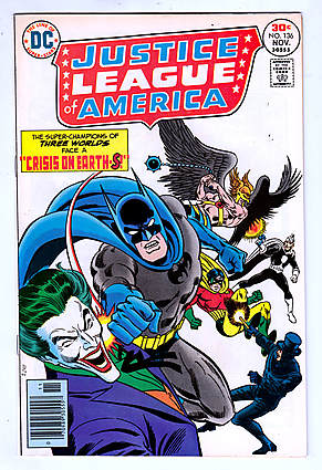 Front cover of JUSTICE LEAGUE OF AMERICA (1960-87) #136